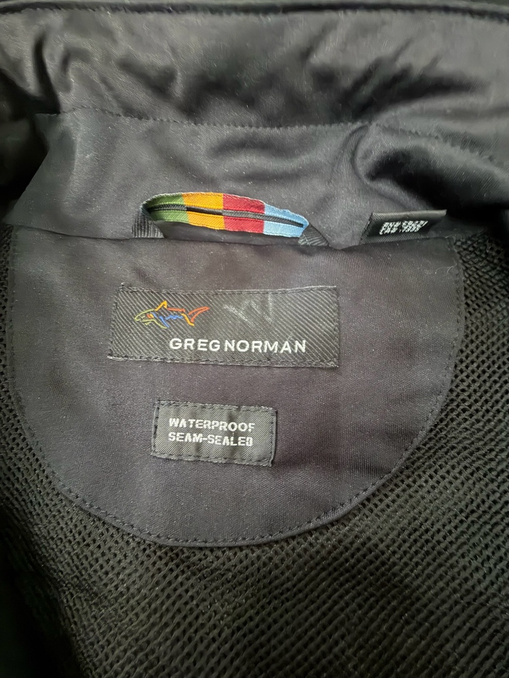 Greg Norman Collection Play Dry Men's Black Convertible Windbreaker Jacket, XL - Picture 6 of 15